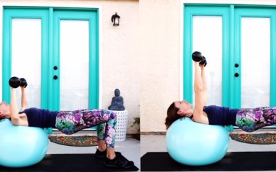The Pectoralis Major: Chest Press on a Stability Ball